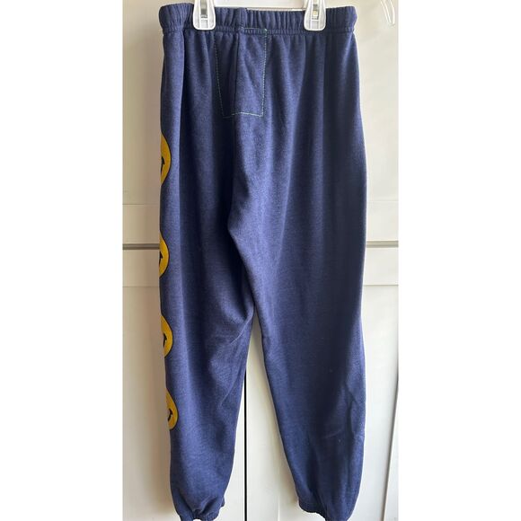 Aviator Nation Smiley 2 navy Sweatpants Small - Picture 3 of 4